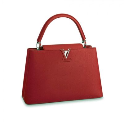 Replica Louis Vuitton Taurillon Leather Capucines Mm M48864